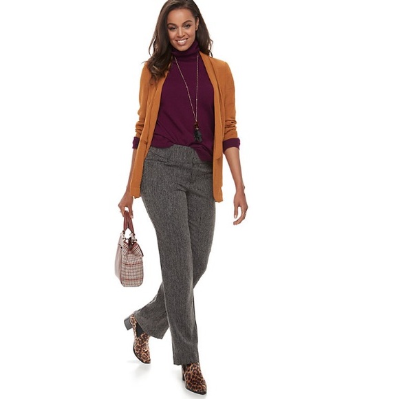 tummy control bootcut pants